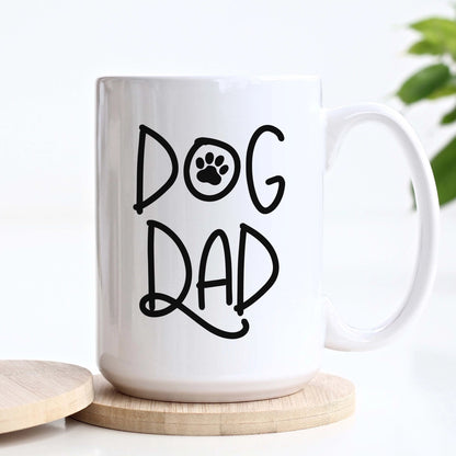 Dog Dad Ceramic Mug