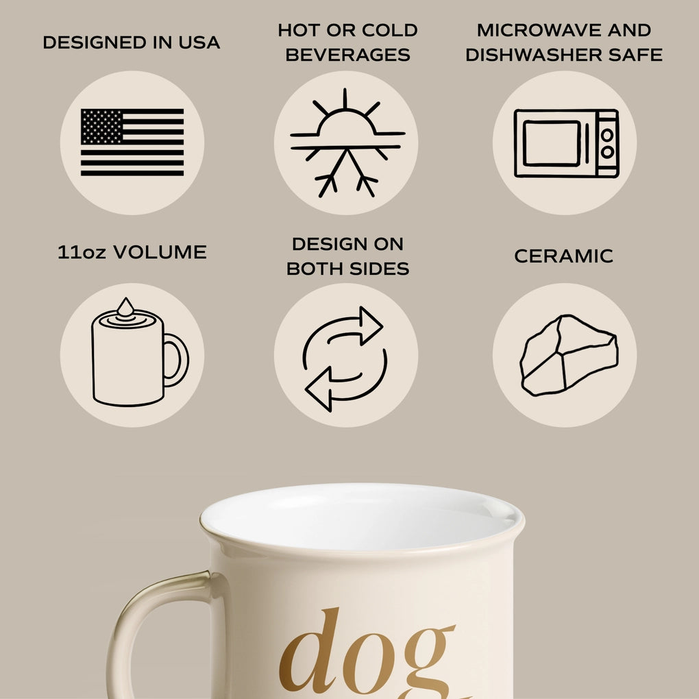 Dog Mom Campfire Coffee Mug