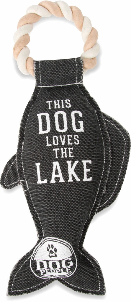 Lake Dog Toy On Rope