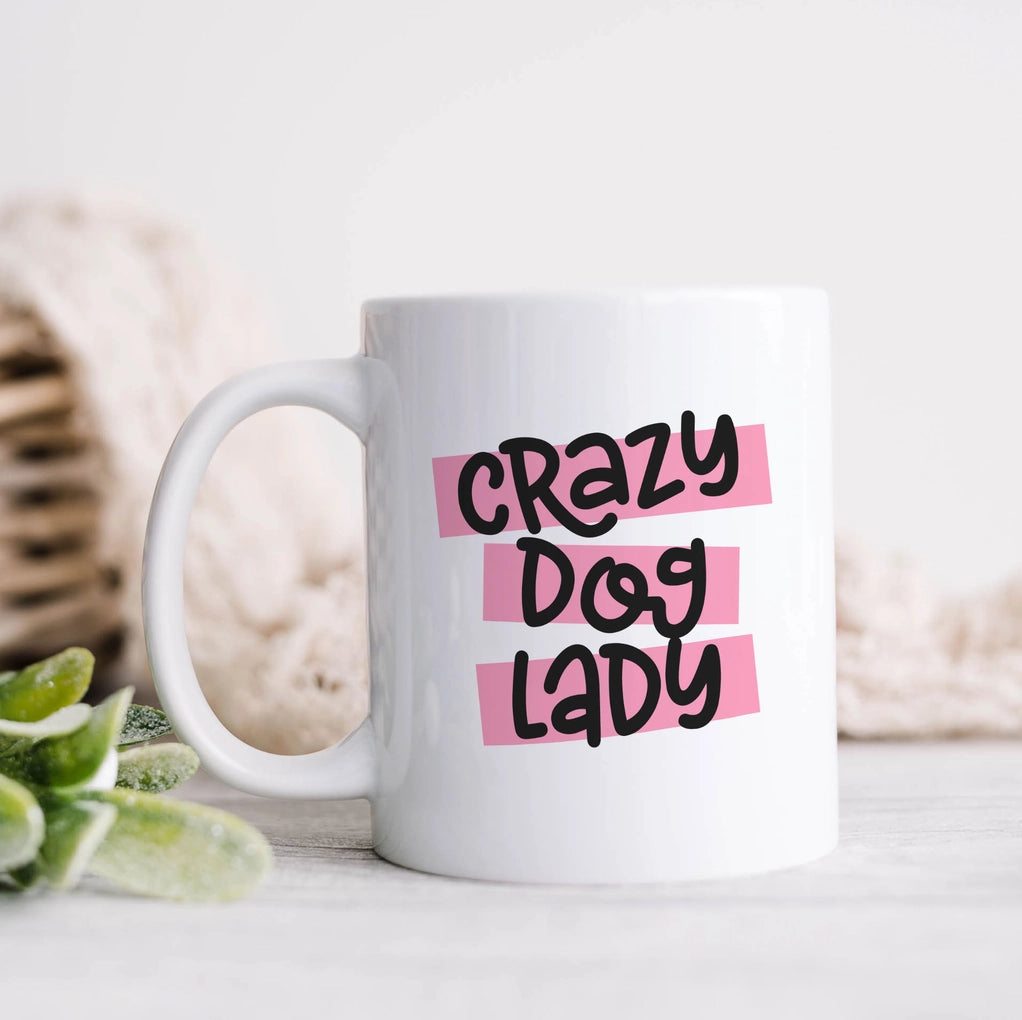 Crazy Dog Lady Ceramic Mug