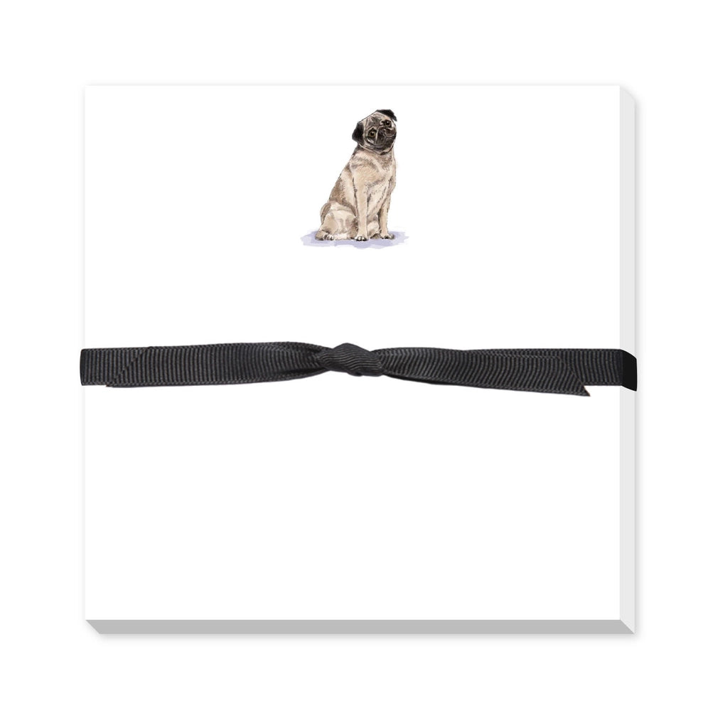 Dog Doodle Notepad Pug