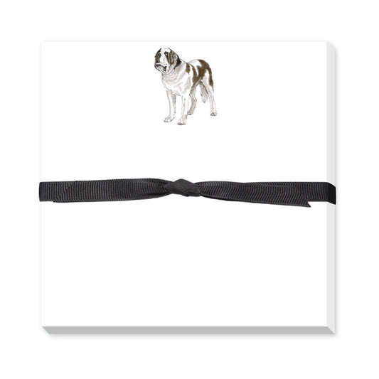 Dog Doodle Notepad- Saint Bernard