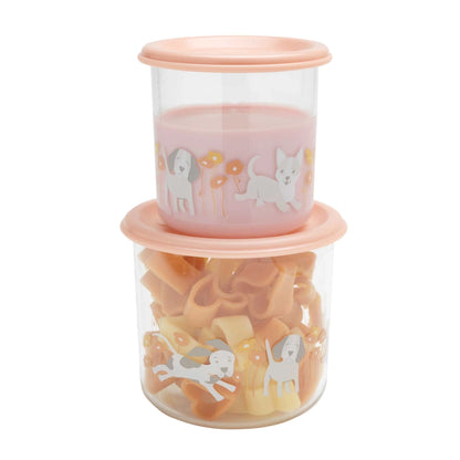 Good Lunch Snack Containers | Puppies & Poppies