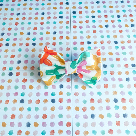 Balloon Dogs Birthday Bow Tie