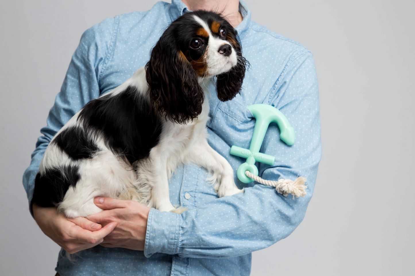 Anchors Aweigh Rubber Dog Toy